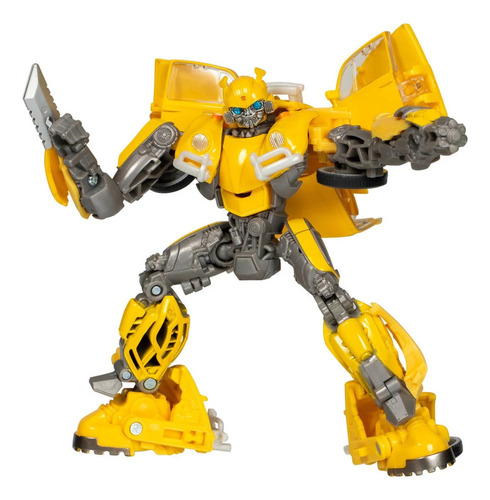 Autobot Bumblebee Transformers Studio Series Clase De Lujo , Transformers: Bumblebee , Se Transforma En 23 Pasos , 11 Cm., Figura De Acción, Para Niños Y Niñas De 8 Años O Más, Hasbro