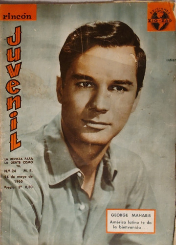 Revista Rincon Juvenil N° 24- George Maharis - (aa503