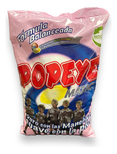 Detergente En Polvo Popeye 400g