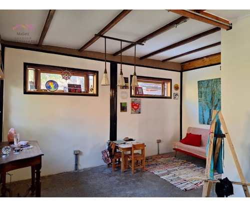 Hermosa Casa Sustentable En Comunidad Ecológica, Peñalolén