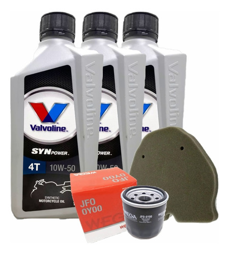 Kit Benelli Tnt 300 302s 302r Filtro Aire Aceite + Valvoline