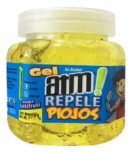 Gel Repele Piojos Aroma Tutifruti Atm