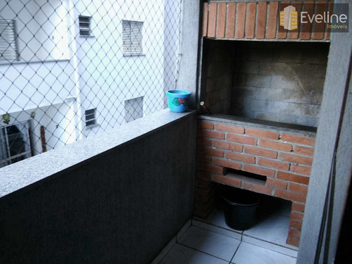 Imagem 1 de 12 de Guarujá - Apartamento A Venda Balneário Praia Do Perequê. 100m² - A1147