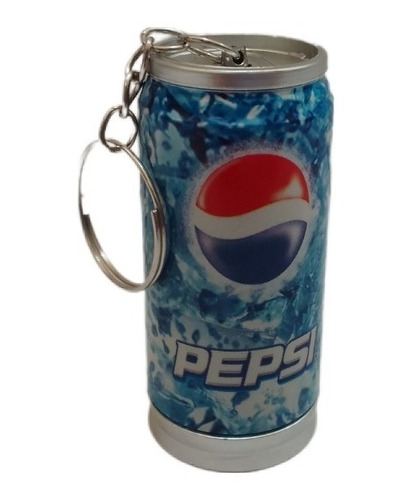 Chaveiro Lata Latinha Refrigerante Pepsi Vira Caneta