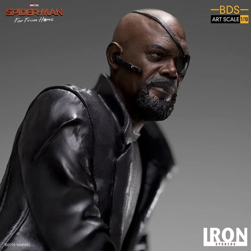 Estátua Nick Fury - Spider-man: Ffh - Art Scale 1/10