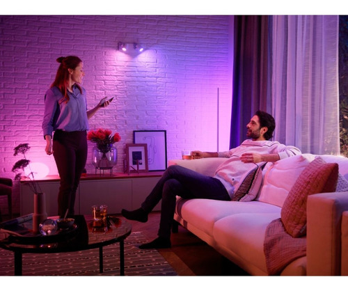 Imagen 6 de 8 de Philips Hue Lámpara Individual Gu10 Bluetooth Color