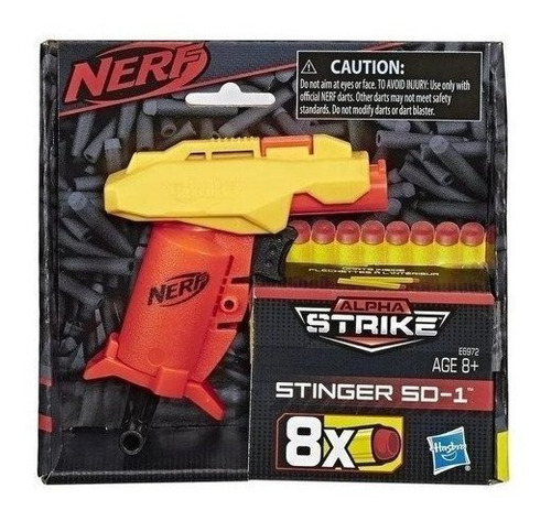 Pistola Nerf Alpha Strike Stinger Sd-1 Hasbro E6972