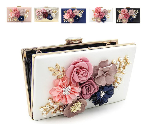 Bolso De Mano Con Estampado Floral En 3d Para Mujer | Embrag