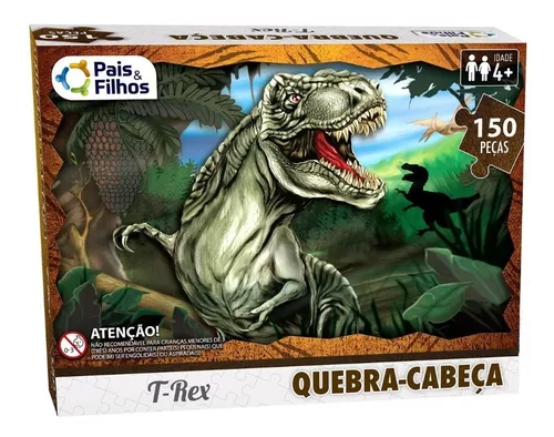 Coleção Infantil Do Rex Dinossauro Livro Quebra cabeça, Desenho, 365  atividades + Lousa Magica Dino - Ciranda Cultural - Quebra Cabeça -  Magazine Luiza