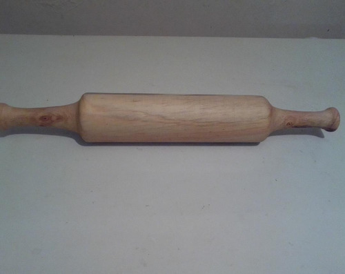 Rodillo Para Amasar De Madera