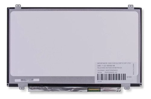 Tela Lcd Para Notebook Positivo Stilo Xr3000 | 14 Led Slim