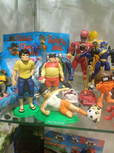 Figuras Super Campeones 3fig Y 3 Póster Panini