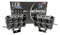 Comprar Exploradoras Turbo Led Antiniebla Bicolor 6 Lupas Carro\u002Fmoto