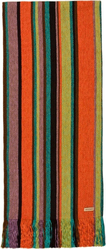 Camino De Mesa Chenille 1,60 X 0,36cm Rayas