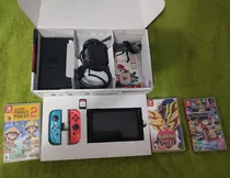 Comprar Nintendo Switch 32gb Standard Color  Rojo Neón, Azul Neón 