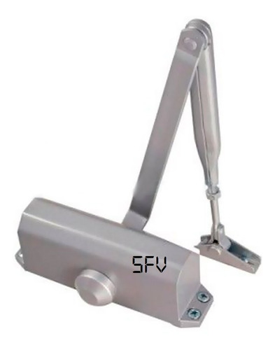 Imagen 4 de 5 de Brazo Hidraulico Para Puertas 45kg A 65kg