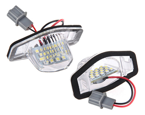 2 Lámparas Led De Matrícula Sin Errores Para Crv Fit Jazz