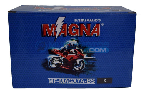 Bateriamagna Agility125 Mf-magx7a-bs Generico