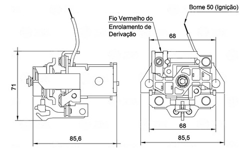 Relé De Comando/ Automático Partida P/ 821b 120c Zm 901 24v