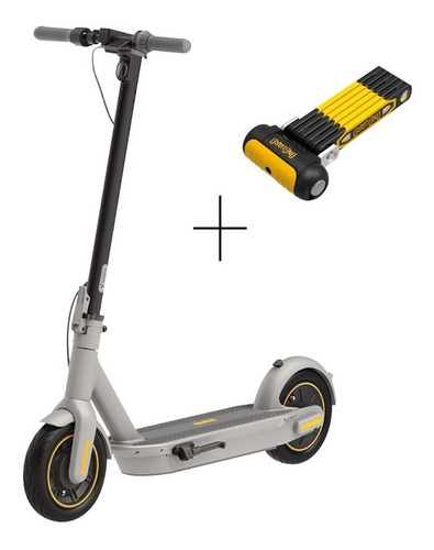 Patineta Scooter Eléctrica Ninebot Segway Max Lp + Candado