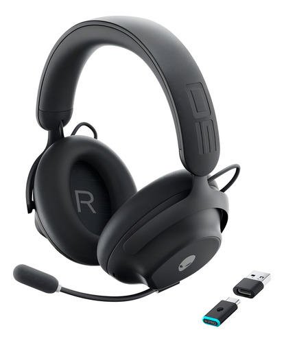 Fone de ouvido sem fio para jogos Alienware Pro Preto
