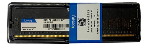 Memória Ram 16gb Ddr4 2666mhz Udimm Ioway