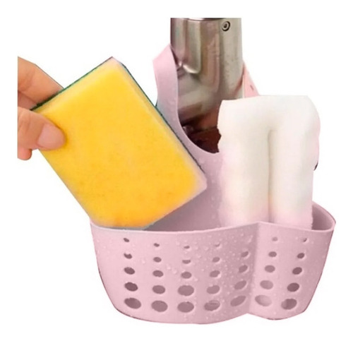 Imagen 7 de 8 de Organizador De Esponja Para Cocina Lavalozas Lavaplatos