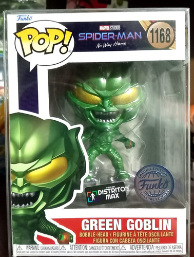 Funko Pop! Green Goblin Duende Verde No. 1168 - Spider-man (Usado)