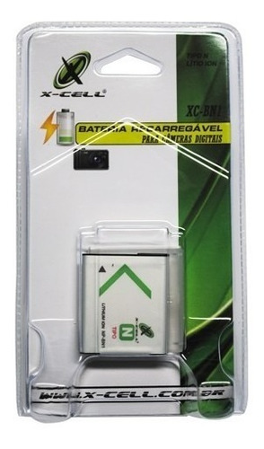 Bateria Recarregável Para Câmeras Digitais X-cell Xc-bn1