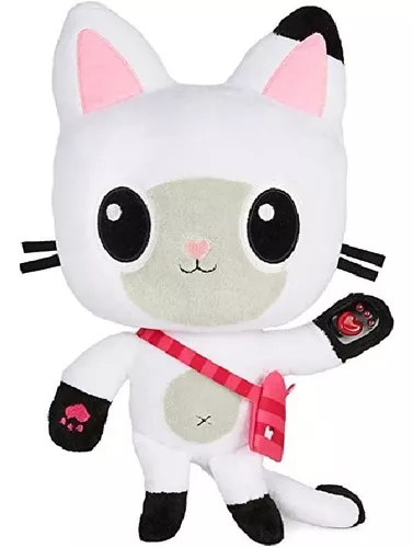 Peluche Gaby Y La Casa De Las Muñecas 30cm Gato Blanco