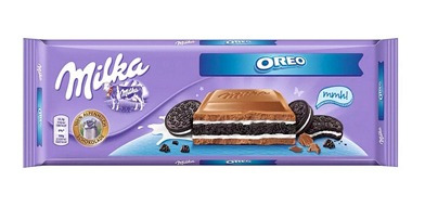 Chocolate Milka Oreo 300 Gramos