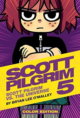 Scott Pilgrim Color Hardcover Volume 5: Scott Pilgrim Vs. The Universe, de Bryan Lee O'Malley. Editorial Oni Press,US en inglés