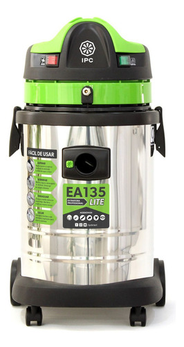 Extratora Aspirador Pó E Líquidos 1200w Ea135 Lite Ipc Cor Verde