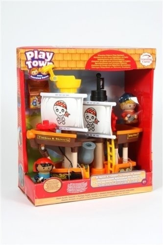 Set Barco Pirata Y Piratas, Learning Curve Play Town