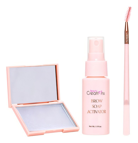 gel para cejas Beauty Creations Cejas Brow Soap con 3 unidades de 100 g color transparente