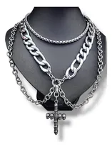 Comprar Collar Chocker Gargantilla Gótico 100% Acero Quirúrgico 