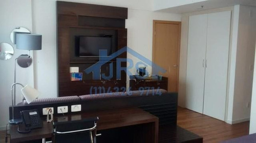 Flat Com 1 Dormitório À Venda, 31 M² Por R$ 203.000 - Alphaville Industrial - Barueri/sp - Fl0048