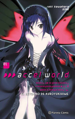 Accel World Nãâº 01 (novela), De Kawahara, Reki. Editorial Planeta Cómic, Tapa Blanda En Español