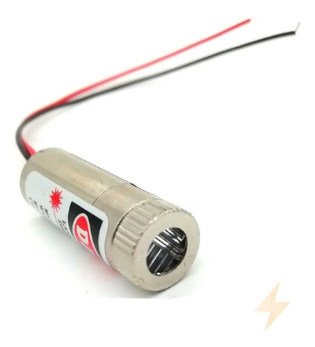 Mini Laser Rojo Forma Cruz, Punto O Línea De 5v