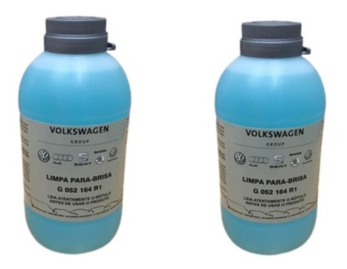 Kit 2 Unidades Aditivo Limpador Parabrisa Original Vw 200ml 