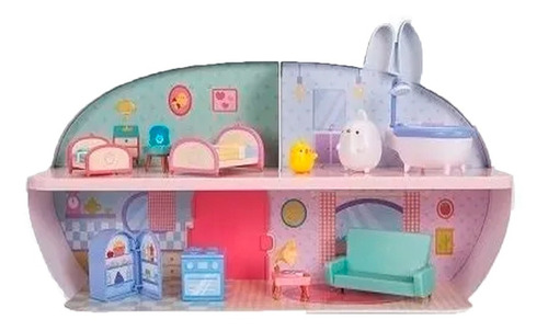 Molang Y Su Casa Figuras Con Accesorios Original Jazware