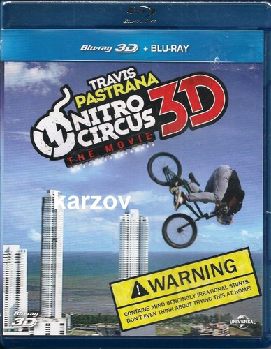 Nito Circus 3d The Movie Blu-ray + Blu-ray 3d