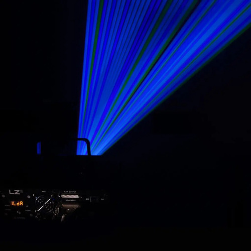 Laser Rgbw Potencia De 2w Auto Dmx Ilda Tecshow Lz2