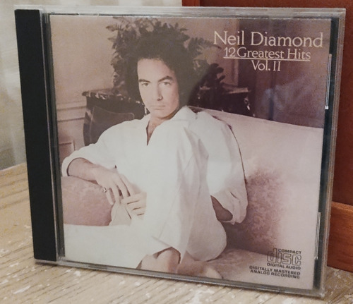 Neil Diamond:12 Grandes Hits Volumen 2, Excelente Condición 