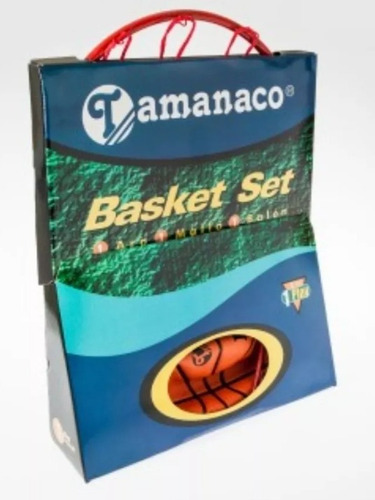 Set Basket Tamanaco: Aro Y Malla - No Tiene Balón