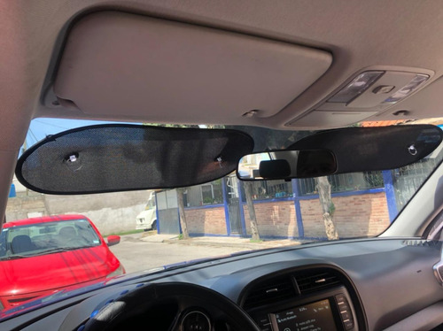 Par Cortinas Vicera Universal 2 Chupones Cubre Sol