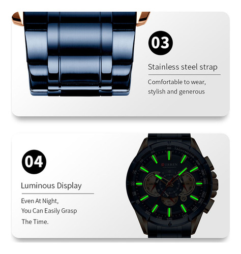 Reloj Para Hombre Hombre Reloj De Pulsera De Cuarzo