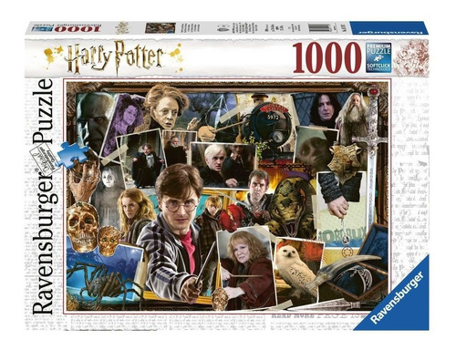 Puzzle 1000 Pz Harry Potter Vs Voldemort Ravensburger 151707