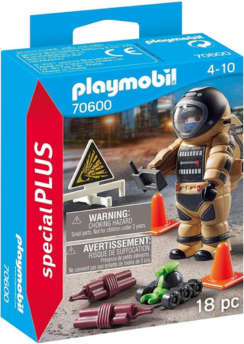 Playmobil Special Plus Policia Operaciones Especiales 70600