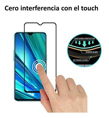 Mica De Cristal Templado Para Zte Axon 50 Lite Pack 2 Piezas